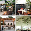 Catena Luci Led da 10m con 10 Lampadine Illuminazione Decorativa