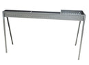 Cuoci Arrosticini con Barbecue a Carbone 140 cm Lisa Luxury Torino Grill 100+40