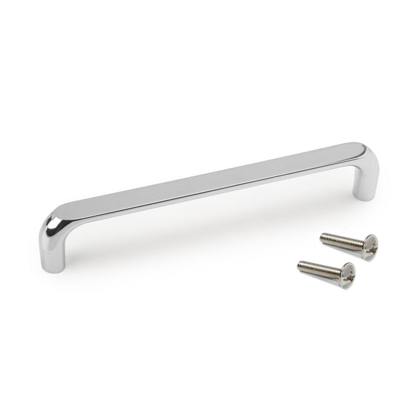 Set 20 Maniglie per Mobili 160 mm in Zama Emuca Zagreb Cromato acquista