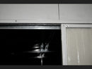 Casetta Box da Giardino in Lamiera di Acciaio Porta Utensili 360x600x230 cm Enaudi Bianca