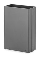 Set Camino 4 Pezzi con Barilotto 20x10x60 cm in Ferro Belfer 3010 Antracite