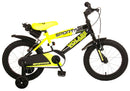 Bicicletta per Bambino 16"" 2 Freni Sportivo Giallo Neon e Nero
