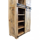 Mobile Tyrone 80x40x180 h cm in Legno Marrone