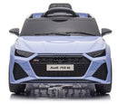 Macchina Elettrica per Bambini 12V con Licenza Audi RS6 Celeste