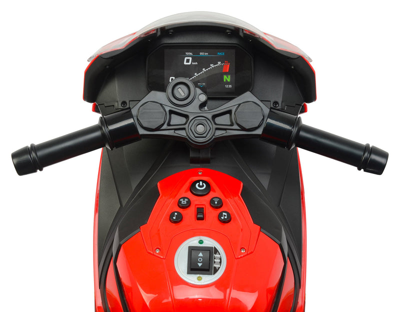 Moto Elettrica per Bambini 12V con Licenza BMW S1000 RR Rossa