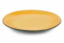Set 6 Piatti Piani Ø27x3,5 cm in Gres Villa d'Este Home Tivoli Baita Giallo