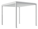 Pergola da Giardino 3x4m in Alluminio Bianca