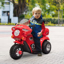 Moto Elettrica Police per Bambini 6V   Rossa