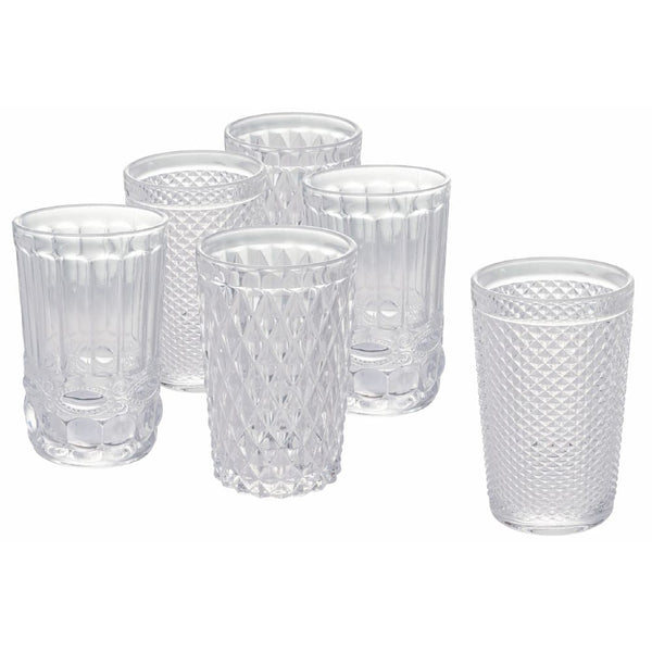 Ensemble de 6 verres à boisson Blend en verre transparent Villa d'Este Home Tivoli sconto