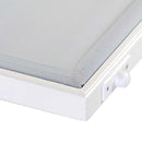 Lettino Prendisole da Giardino 181x60xH39 cm in alluminio bianco ghiaccio Bagnino