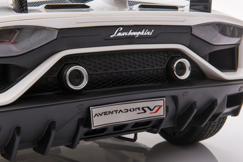 Macchina Elettrica per Bambini 12V con Licenza Lamborghini Aventador Rossa