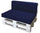 Coussins pour Palettes 120x80cm Assise et Dossier en Polyester Bleu Avalli