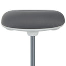 Sgabello per Estetista Girevole Altezza Regolabile Grigio Ø40x45-59 cm 