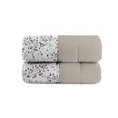 Trapunta Invernale Stampata in Microfibra 200gr Double Face Flor Varie Misure