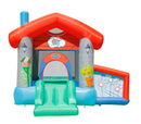 Castello Gonfiabile per Bambini Little Village 300x280x215 cm Portata Massima 135 kg