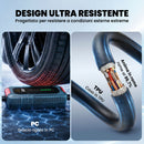 Caricabatterie Auto Elettrica 3,7 kW Tipo 2 con Cavo 5 m 6A-16A e Timer in TPU      