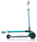 Monopattino 3 Ruote Pieghevole 5 Altezze Max 50 Kg Globber Master Blu