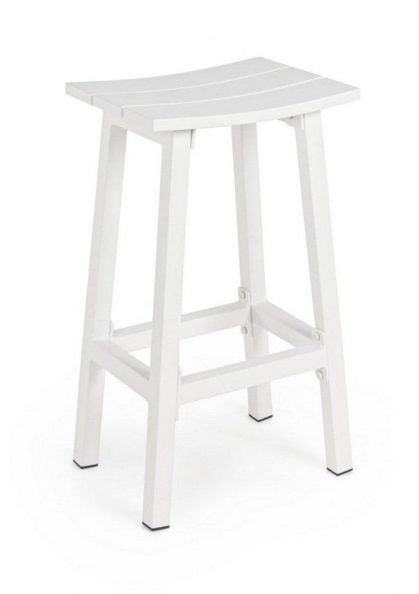 sconto Sgabello Bar 41,8x31x71h cm Skipper Bianco