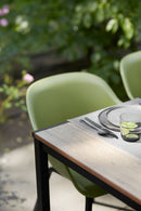 Tavolo da Giardino Keter Porto 200x95x75 cm Deco Coat Piano Effetto Legno Frassino 