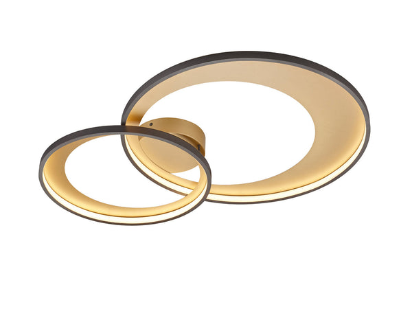 prezzo Plafoniera da Interno a LED in Metallo Nero Opaco