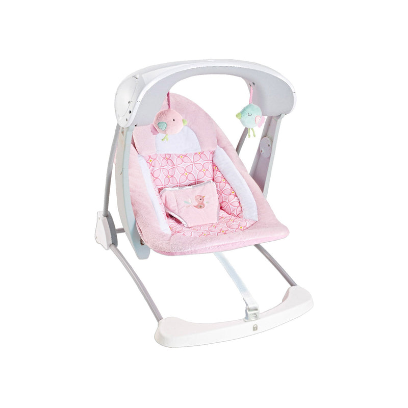 Altalena dondolo oscillante con Musica per Bambini 65x63x49 cm in Acciaio e Poliestere Baby Dreams  
