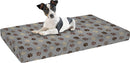 Materassino Imbottito per Cani e Gatti Pet Paws Grigio Varie Misure
