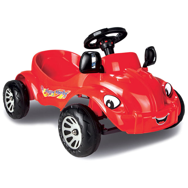 sconto Voiture pour enfants Red Kid Smile Happy Herbie avec pédales