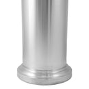 Posacenere a Colonna con Cestino Ø32 cm in Acciaio 18L per Interno Esterno