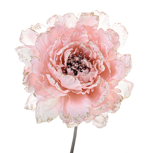 Set de 12 Piques Pivoine Ø14 cm Rose online