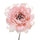 Set de 12 Piques Pivoine Ø14 cm Rose