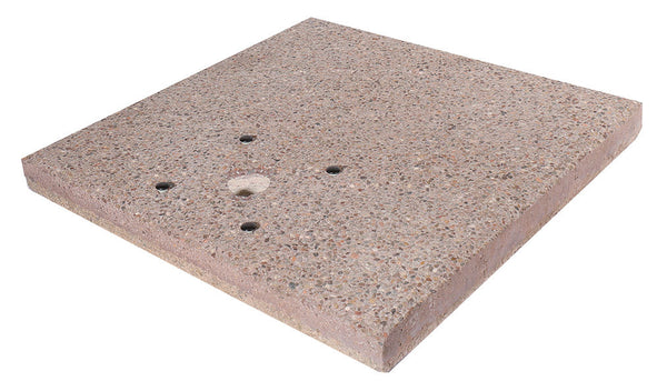acquista Socle carré 40x40x5 cm pour fontaine avec grand anneau en ciment Belfer 42/BSE/1