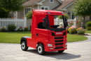 Camion Elettrico per Bambini 126x68x102 cm 24V Scania Rosso