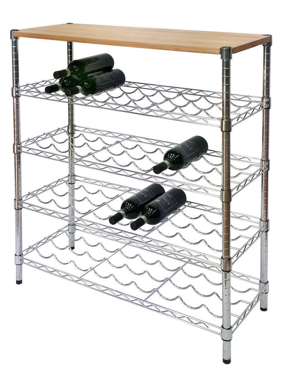 online Cave avec dessus en bois massif 35x90x102 Tosini XBW3590