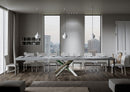 Tavolo Allungabile 120/224x90x77 cm Volantis Premium Cemento