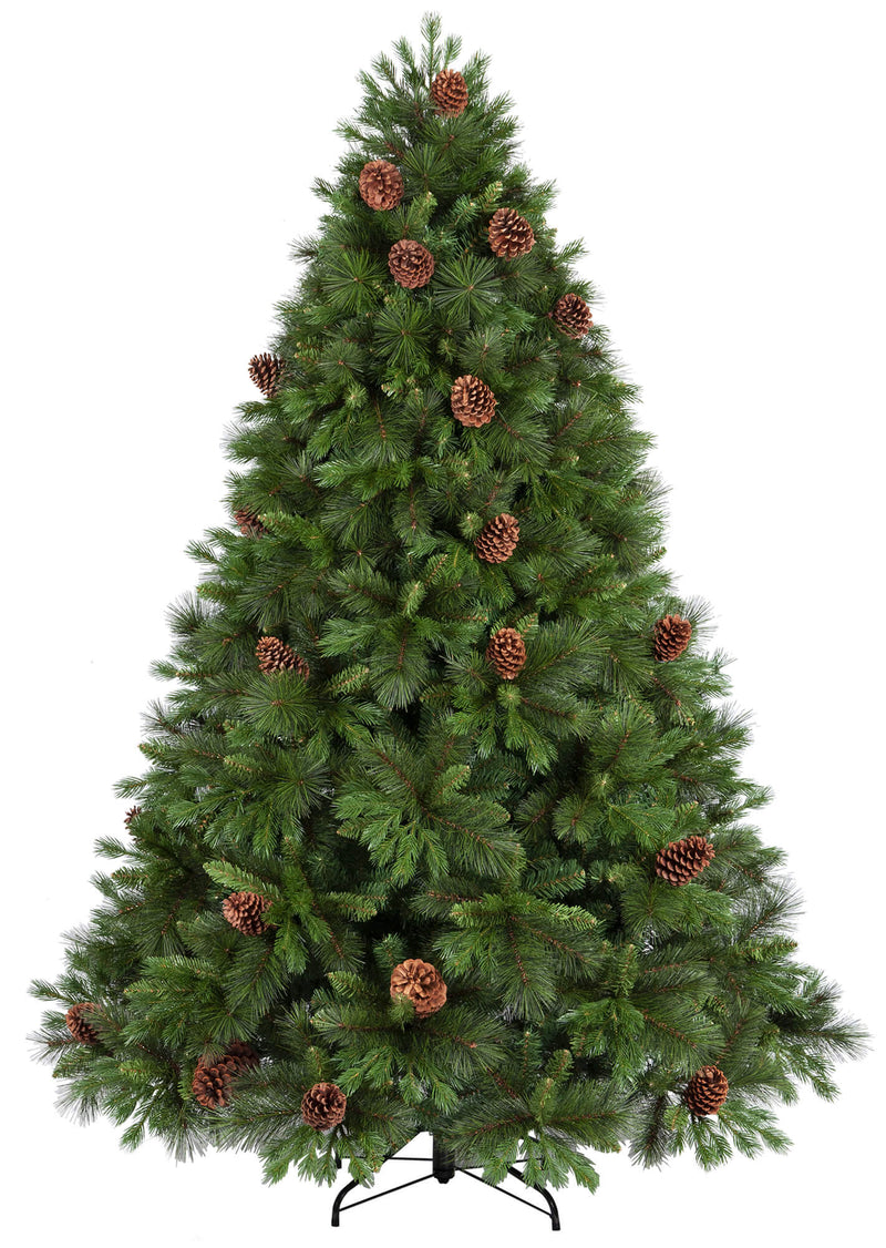 Albero di Natale Artificiale 180 cm 1517 Rami Verde