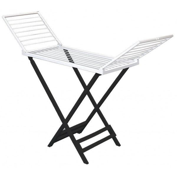 Séchoir à Linge Pliant 180x56x125 cm 20 Mètres Extensible en Résine Résistante prezzo