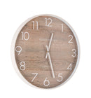 Orologio da Parete  Ø50x5 cm in Plastica Whatever Natural
