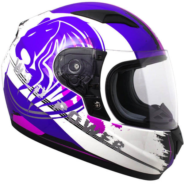 Casque Intégral Enfant Visière Longue CGM Wild 215G Blanc acquista