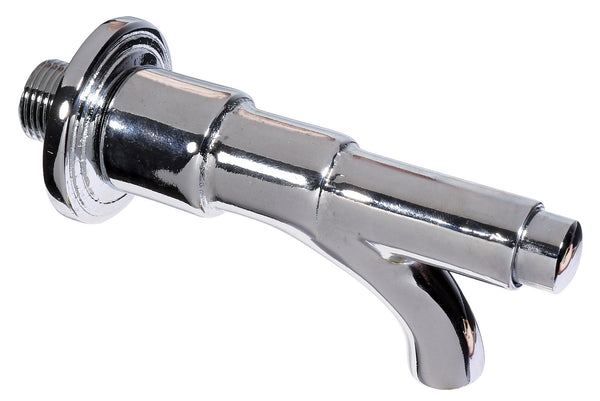 Robinet à bouton pour fontaine de jardin en laiton chromé Belfer RUB/021C sconto