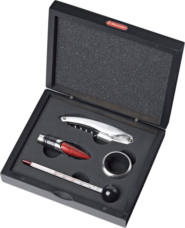Service à vin sommelier 4 pièces avec Alexander Easy Box prezzo
