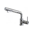 Rubinetto Cucina Miscelatore Monocomando Lavello 2 Getti in Ottone Paini Cromato