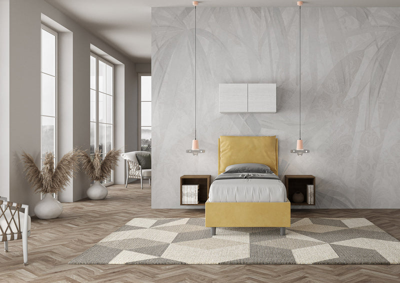 Letto Singolo Antea Ocra Varie Misure