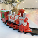Trenino Natalizio Ø 75 cm per Albero di Natale con Luci e Suoni