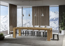 Tavolo Allungabile 200/304x90x77 cm Roxell Premium Quercia Natura  