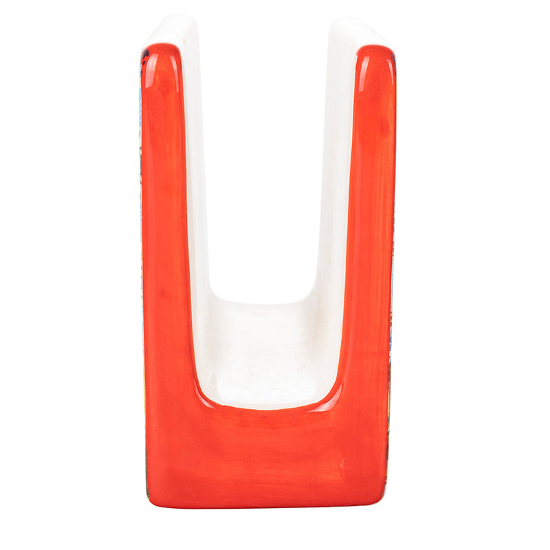 Porta Spugnetta 10x4,5x8,7 cm  in Ceramica VdE Tivoli 1996 Italian Beauty