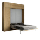 Letto Matrimoniale a Scomparsa Salvaspazio Kentaro H250 cm Marrone