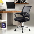 Sedia Poltrona Direzionale da Ufficio con Schienale Traspirante Blu