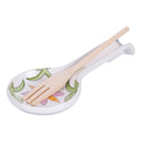 Poggiamestolo 27,8x12,4x3,5 cm  in Ceramica VdE Tivoli 1996 Infinito Stromboli