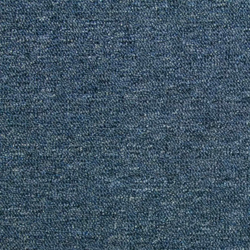 Set 20 Quadrotte di Moquette 50x50 cm 5mq in Blu Tempesta
