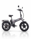 Fat Bike Elettrica Skyjet TRV III Pro W Bici Elettrica Pedalata Assistita Pieghevole Autonomia 80 km Grigio Antracite  